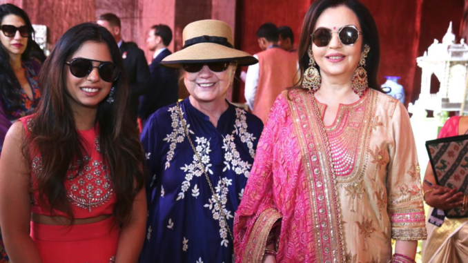 neeta and isha ambani